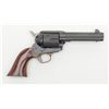 Image 2 : Italian Uberti modern copy of a SAA revolver,  .45L.C. cal., 4-3/4” barrel, mat black finish,  wood