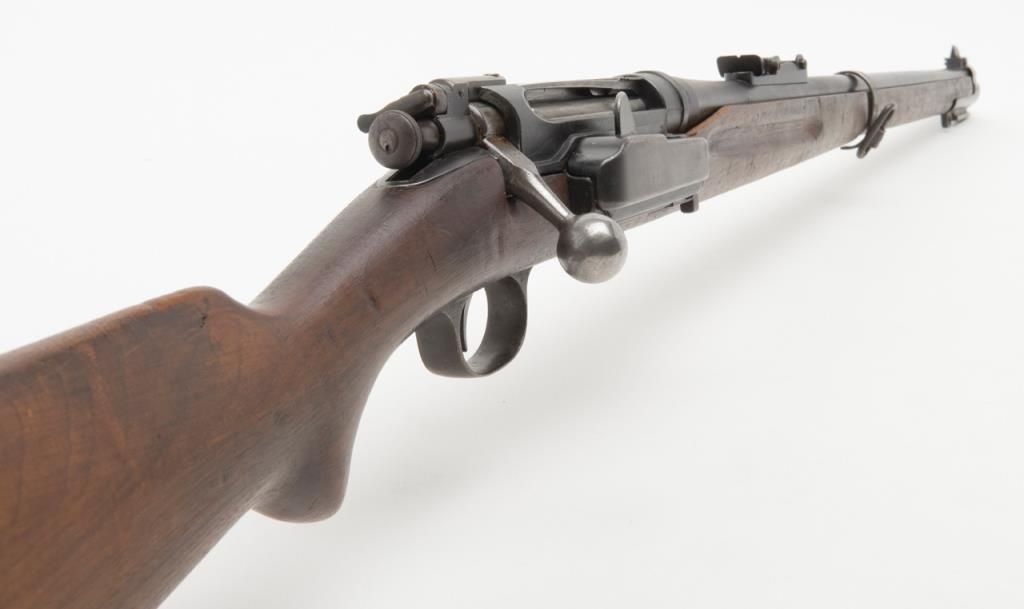 Norwegian Krag Model 1912 bolt action carbine, 6.5 X 55 cal., 24
