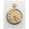 Image 1 : Ladies small lapel size watch marked 18k and  Tiffany & Co. on interior with #1880562.  Movement  si