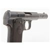 Image 10 : Astra Model 1921 semi-auto pistol, 9mm cal., 6”  barrel, blue finish, checkered grips, #18323 in  ov