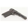 Image 8 : Astra Model 1921 semi-auto pistol, 9mm cal., 6”  barrel, blue finish, checkered grips, #18323 in  ov