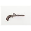 Image 1 : Reproduction 3 barrel percussion “duck foot”  pistol marked “C.M.C.” , #69292A, wood grips,  brown f