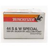 Image 3 : Ammo lot consisting of 100 rounds of .45 long Colt  and 20 rounds of .44 Special.     Est.:  $25-$50
