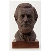 Image 1 : Large finely accomplished original terra cotta  sculpture bust of President U.S. Grant, approx.  18"