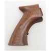 Image 1 : Grips and back strap in brass for experimental  Remington single shot pistol or flare gun. Est.:  $2