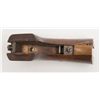 Image 5 : Grips and back strap in brass for experimental  Remington single shot pistol or flare gun. Est.:  $2