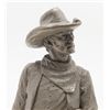 Image 3 : Lot of 2 limited edition desk size pewter castings  by Jim Porter including “The Gunfighter”  (3904/