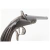 Image 10 : Flobert single shot pistol, .22 cal., 9” octagon  barrel, engraved hammer, trigger guard, tang and