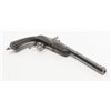 Image 8 : Flobert single shot pistol, .22 cal., 9” octagon  barrel, engraved hammer, trigger guard, tang and