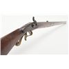 Image 8 : Full stock percussion back action lock rifle, .32  cal., 42” octagon barrel signed in block letters