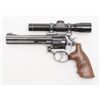 Image 2 : Smith and Wesson Model 17-6 DA revolver, .22 Long  Rifle caliber, Serial #BFS4639.  The pistol is in
