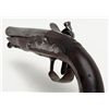 Image 8 : 18th century French flintlock pockets size pistol  signed “Gabriel Cezena” with iron mountings  meas