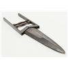 Image 7 : 19th century Indian armor piercing Qatar with  scissor blades and silver inlaid with a velvet  scabb