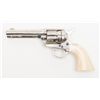 Image 2 : Colt SAA Frontier Six Shooter revolver, .44-40  cal., 4-3/4” barrel, after-market engraving,  re-sta