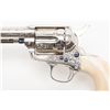 Image 5 : Colt SAA Frontier Six Shooter revolver, .44-40  cal., 4-3/4” barrel, after-market engraving,  re-sta