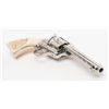 Image 9 : Colt SAA Frontier Six Shooter revolver, .44-40  cal., 4-3/4” barrel, after-market engraving,  re-sta