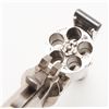 Image 7 : Smith & Wesson top break DA revolver, .32 cal., 3”  barrel, nickel finish, checkered black hard  rub