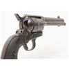 Image 10 : Colt SAA revolver, .41 cal., 4-3/4” barrel, blue  and case hardened finish, checkered hard rubber  g