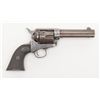 Image 1 : Colt SAA revolver, .41 cal., 4-3/4” barrel, blue  and case hardened finish, checkered hard rubber  g