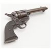 Image 9 : Colt SAA revolver, .41 cal., 4-3/4” barrel, blue  and case hardened finish, checkered hard rubber  g