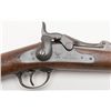 Image 7 : U.S. Springfield Model 1879 “Trapdoor” carbine,  .45-70 cal., 22” barrel, blue & case hardened  fini