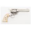 Image 1 : Colt SAA revolver, .45 Colt cal., 4-3/4” barrel,  factory long flute variation, re-nickeled finish,