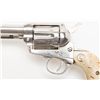 Image 3 : Colt SAA revolver, .45 Colt cal., 4-3/4” barrel,  factory long flute variation, re-nickeled finish,