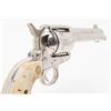 Image 8 : Colt SAA revolver, .45 Colt cal., 4-3/4” barrel,  factory long flute variation, re-nickeled finish,