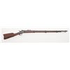 Image 1 : Remington Rolling Block rifle, 11mm cal., 36”  round barrel with bayonet lug, re-blued finish,  wood