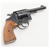 Image 9 : Colt Police Positive Special DA revolver, .38  Special cal., 4” barrel, blue finish, checkered  wood