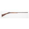 Image 1 : Percussion half stock rifle, .45 cal., 36” octagon  barrel, plain wood stock, double set triggers  t