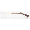 Image 2 : Percussion half stock rifle, .45 cal., 36” octagon  barrel, plain wood stock, double set triggers  t