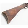 Image 6 : Percussion half stock rifle, .45 cal., 36” octagon  barrel, plain wood stock, double set triggers  t