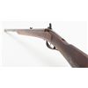 Image 8 : Percussion half stock rifle, .45 cal., 36” octagon  barrel, plain wood stock, double set triggers  t