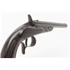 Image 8 : Flobert single shot pistol, .22 cal., 9” octagon  barrel, blue finish, raised carved stock in  overa