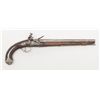 Image 1 : Italian style flintlock pistol, approx. 18-1/2”  overall with a 12-1/2” barrel and full length wood