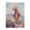 Image 1 : Color print entitled “On The Open Range” (1936)  from the estate of legendary Western artist Frank