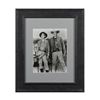 Image 4 : Two framed and matted photos; one of Robert  Redford, from “Butch Cassidy and the Sundance  Kid”, si