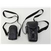 Image 1 : Lot of 2 pocket film cameras; one is a Nikon One  Touch model with soft carry case and instructions,
