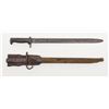 Image 1 : Lot of two bayonets, one Arisaka and the other  U.S.  The U.S. marked bayonet has a 16” blade  showi