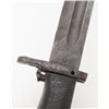 Image 4 : Lot of two bayonets, one Arisaka and the other  U.S.  The U.S. marked bayonet has a 16” blade  showi