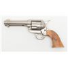 Image 2 : Non-gun replica of a Colt SAA revolver, metal in  construction, wood grips; good for display in a  h
