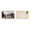 Image 8 : Lot of 7 old Western-related postcards in  protective sleeves including an old street scene  of San