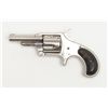 Image 2 : Remington New Model No. 4 revolver, .38 cal.,  2-1/2” round barrel, nickel finish, checkered hard  r