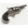 Image 5 : Remington New Model No. 4 revolver, .38 cal.,  2-1/2” round barrel, nickel finish, checkered hard  r