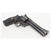 Image 8 : Smith & Wesson Model 586-1 DA revolver, .357  Magnum cal., 6” barrel, blue finish, checkered  finger