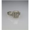 Image 2 : Brilliant Diamond Ring Fine set with 60 Princess  and round cut Diamonds weighing approx. 1.50 carat