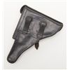 Image 2 : Luger black leather flap holster, proofed and  dated 1941; also stamped “P08”, in overall very  good