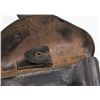 Image 4 : Luger black leather flap holster, proofed and  dated 1941; also stamped “P08”, in overall very  good