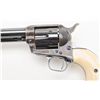 Image 5 : Colt SAA revolver, .38 W.C.F. cal., 5-1/2” barrel,  blue and case hardened finish, marine ivory  gri